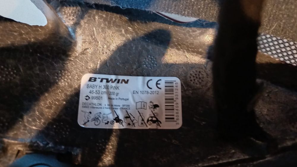 Kask dla dziewczynki BTWIN.