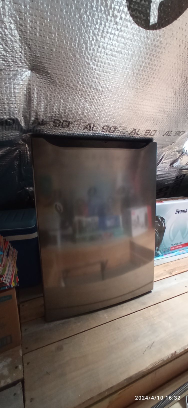 Dolne drzwi od zamrażarki LG GBB60PZGZS