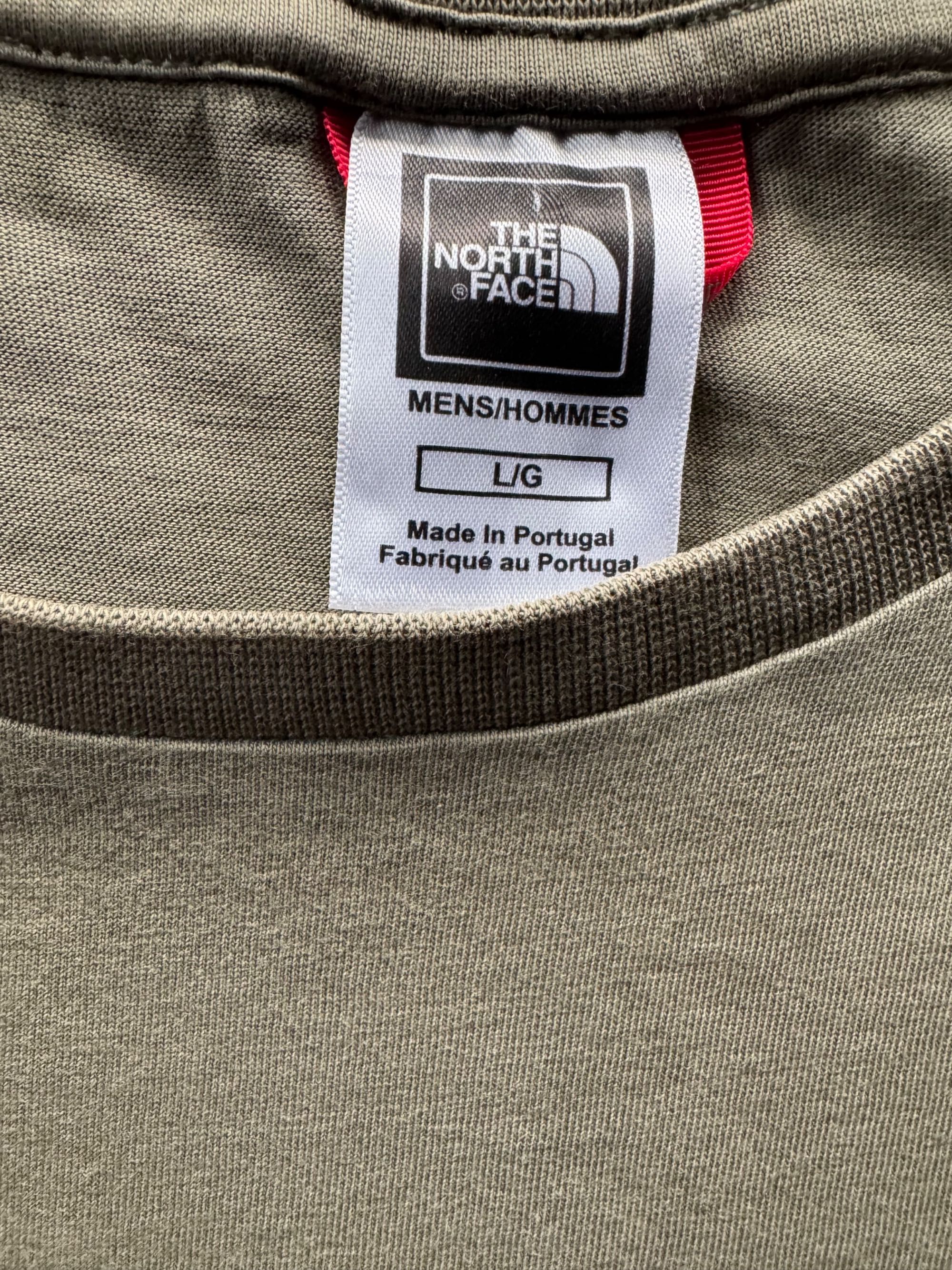 Męski T-shirt -The north face - khaki -M