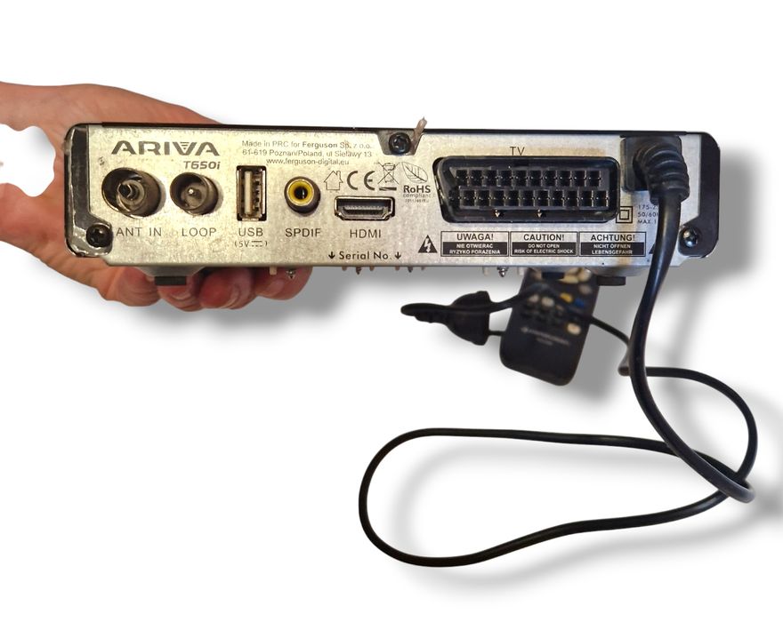 Tuner DVB-T Ariva T650i