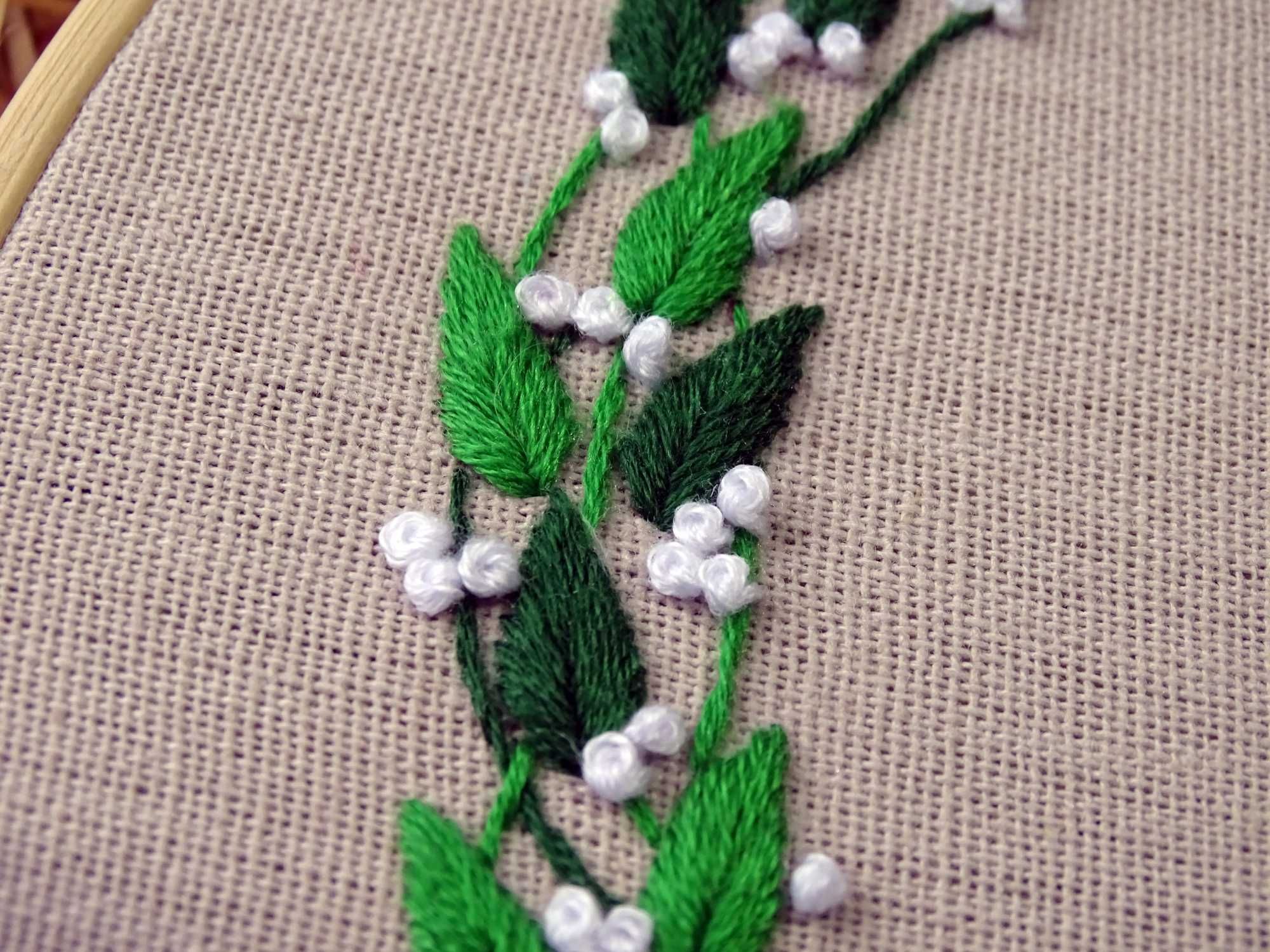 Pamiątka I Komunii Świętej, Dziewczynka, Haft ręczny, Handmade