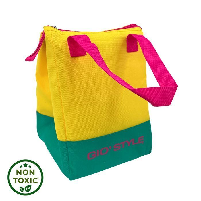 torba lunchowa kamai gio style, w kolorze żółtym, pojemność 5l