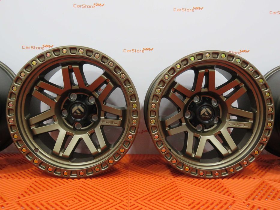 Jantes Fuel Syndicate 17 x 9j et +1 5x127 Bronze C Look Beadlock