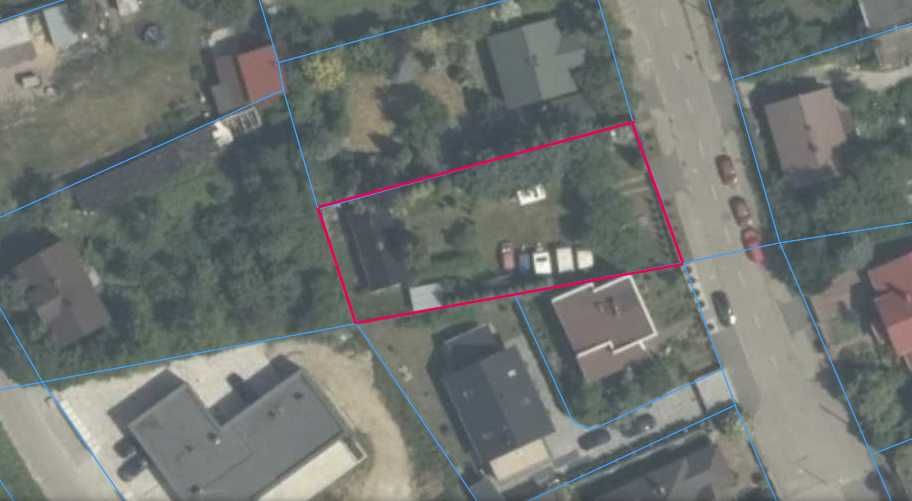 Działka budowlana 775 m2 w Radomiu, WZ, media, super lokalizacja