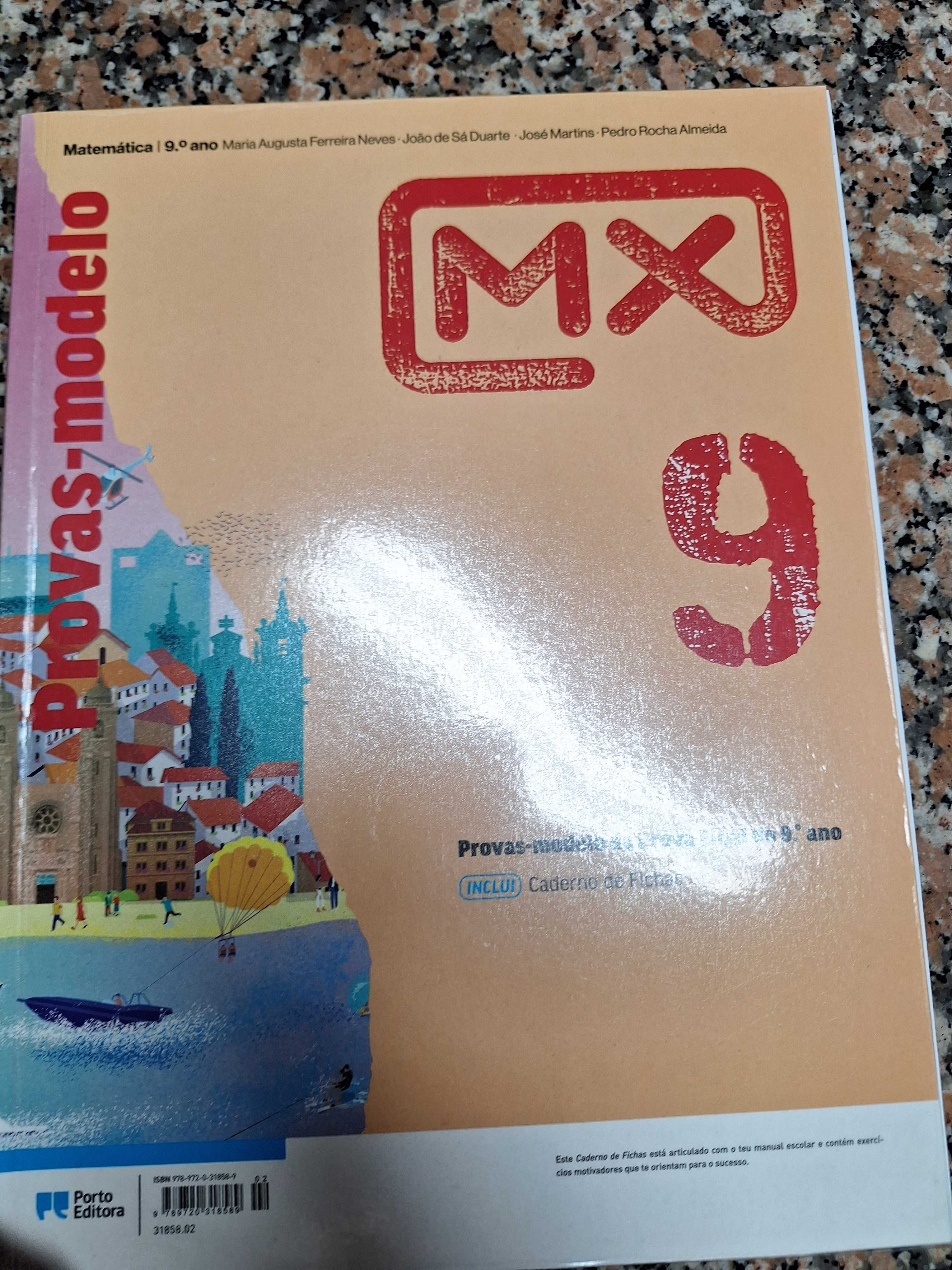 Caderno escolar matemática 9 ano