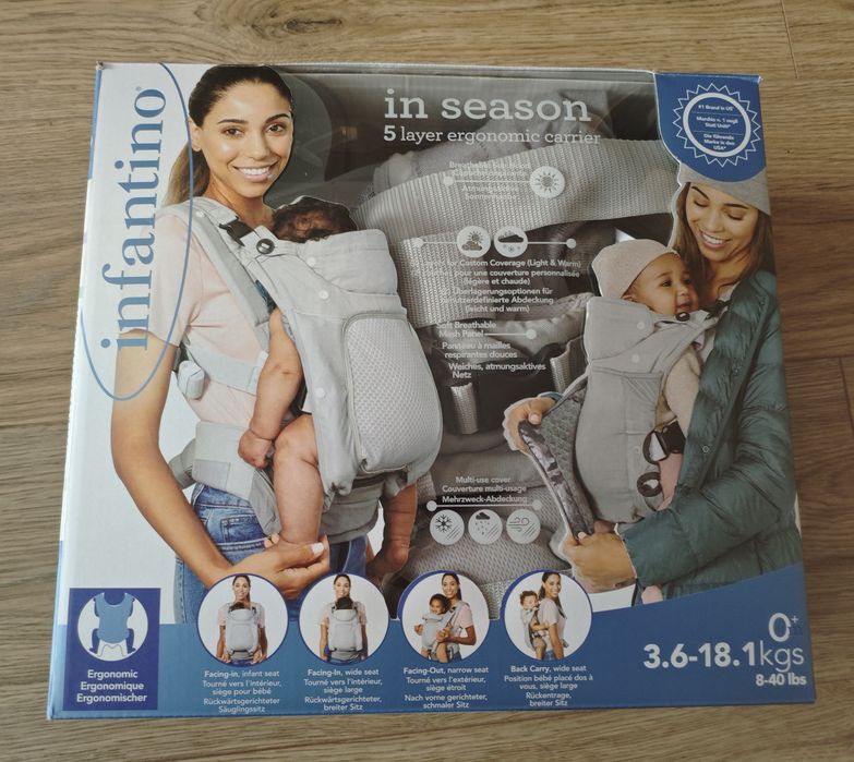 INFANTINO Nosidełko ergonomiczne 4 Pory Roku
