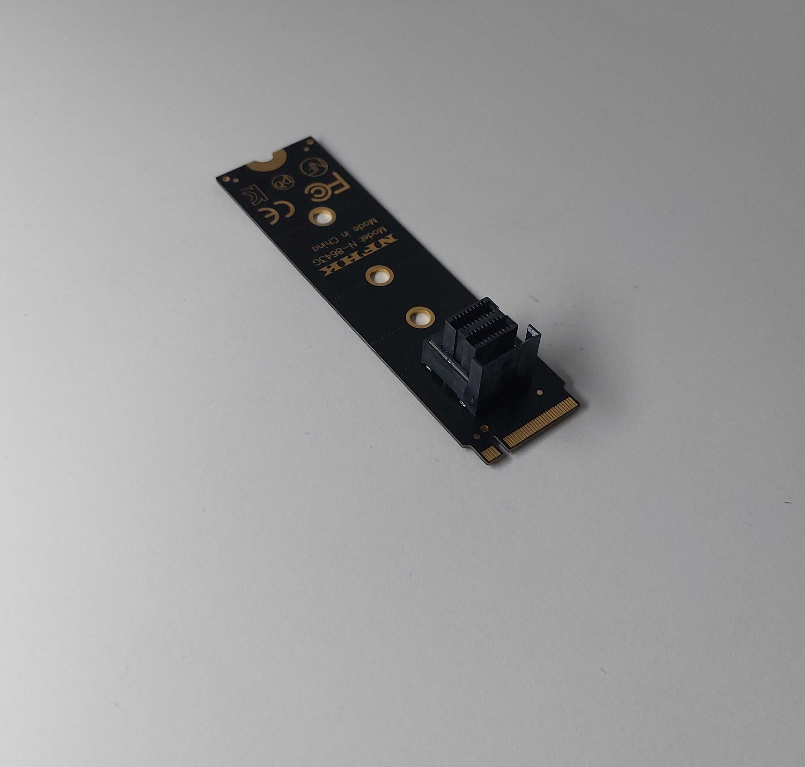 Cablecc U.2 Kit  NVME PCIe4.0 SSD Adapter 22x80mm do głównej płyty