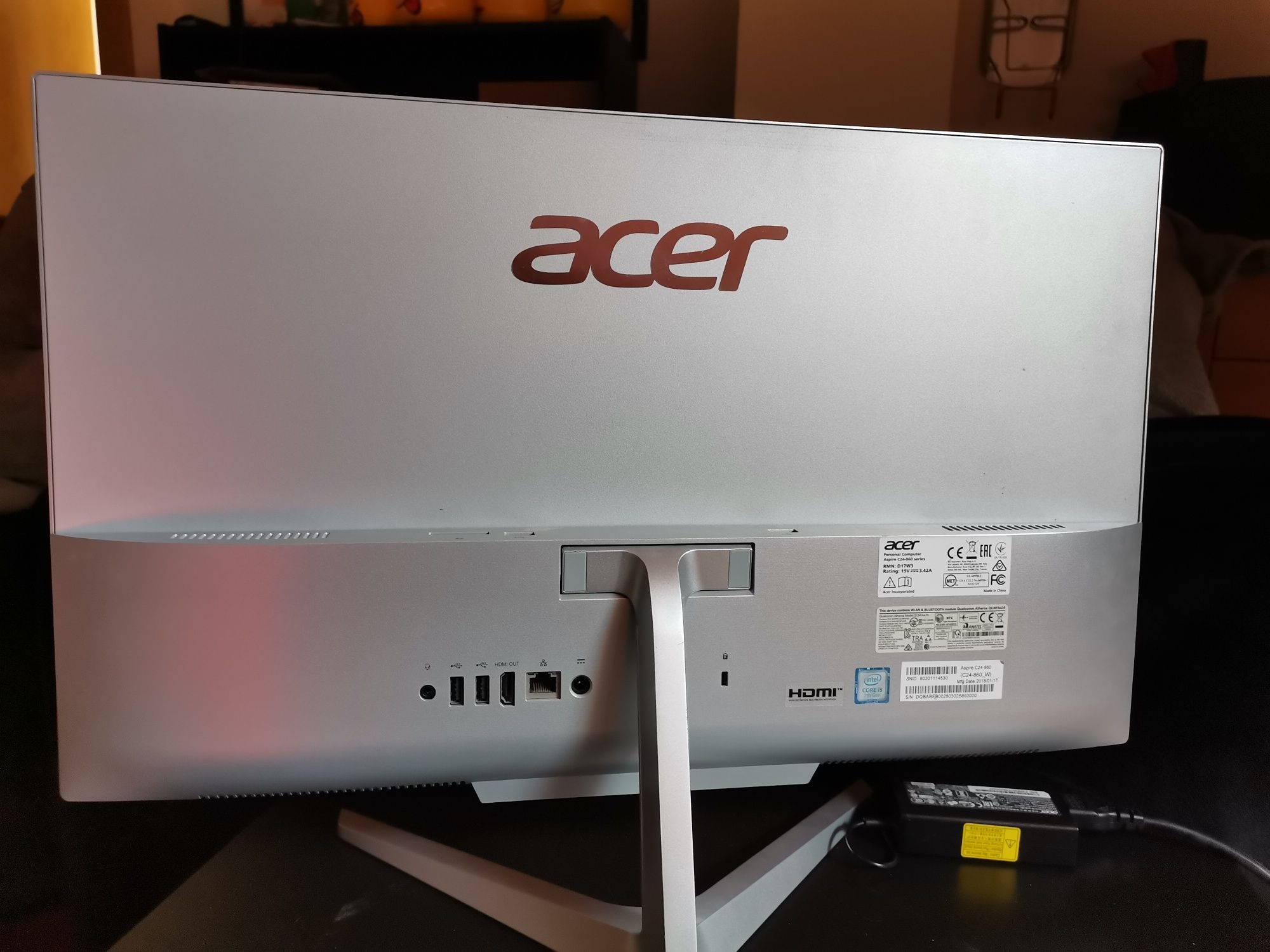 Computador Desktop AIO ACER - Intel I5 core 7th Gen