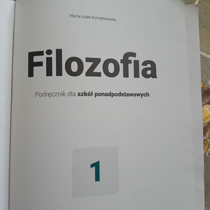 Podręcznik filozofia kl1