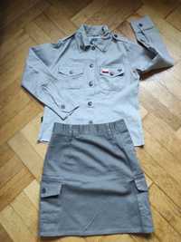 mundur harcerski 134 ZHP dla dziewczynki harcerki lub zucha / zuchenki