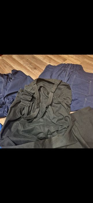 Spodnie robocze z szelkami XL