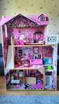 Duży domek dla lalek Barbie