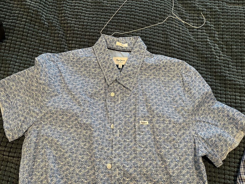Camisa de homem manga curta pepe jeans