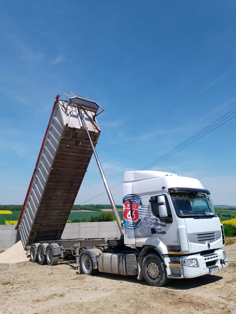 Usługi transportowe wanną.