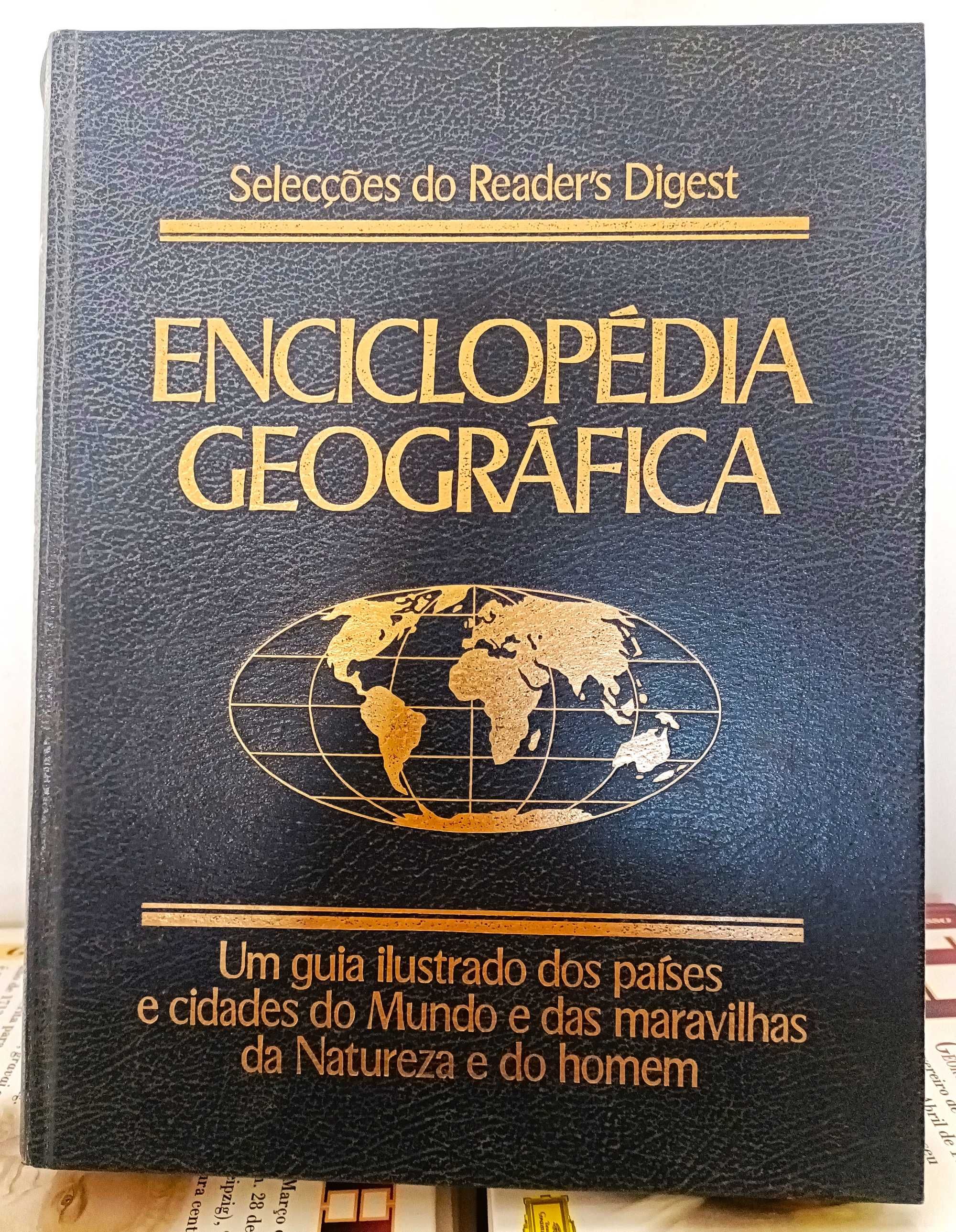 Livro Grande "Enciclopédia Geográfica"