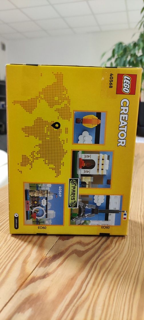 LEGO pocztówka z Paryża 40568, nowy