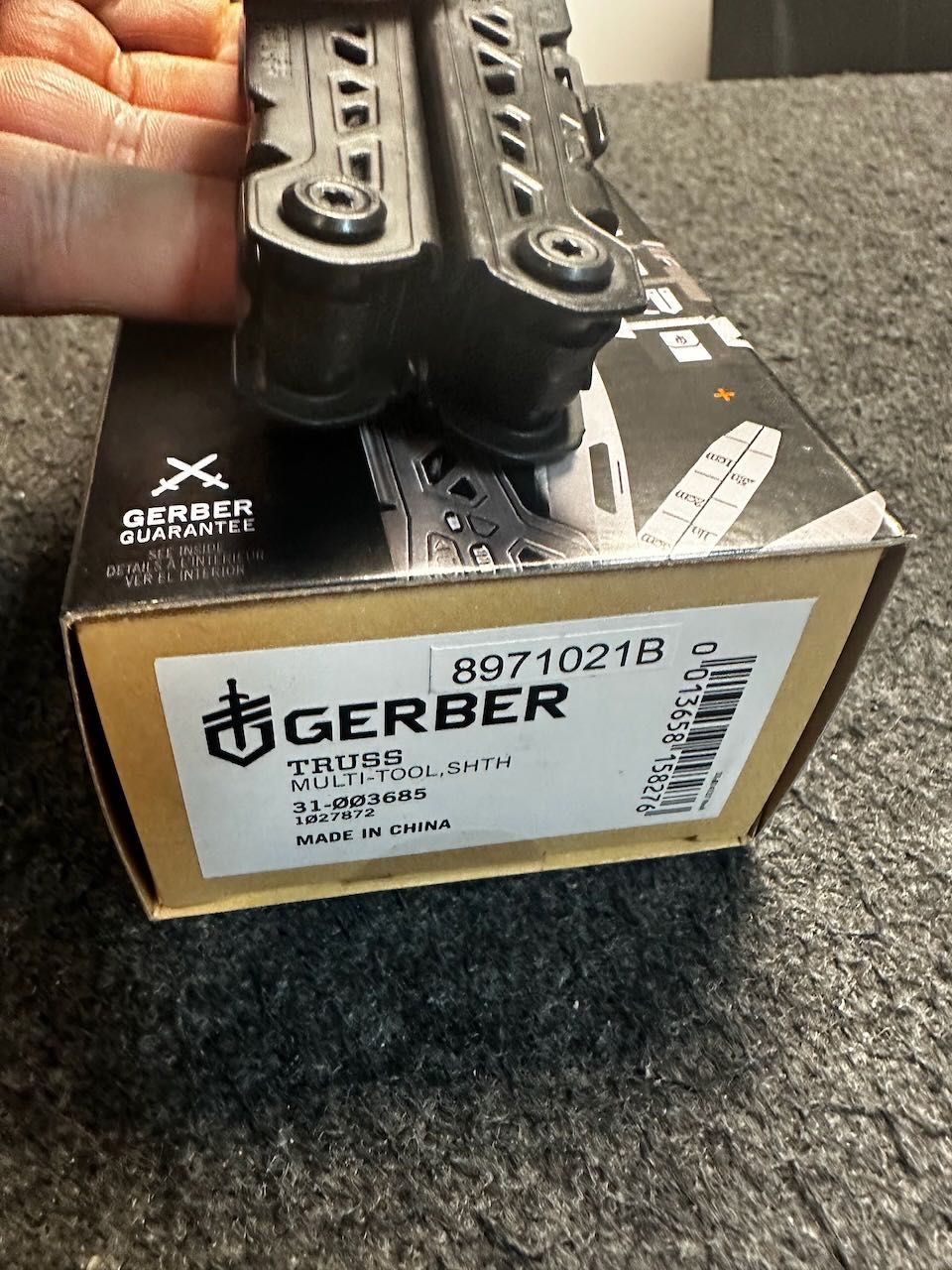 multitool gerber truss black nowy gwarancja