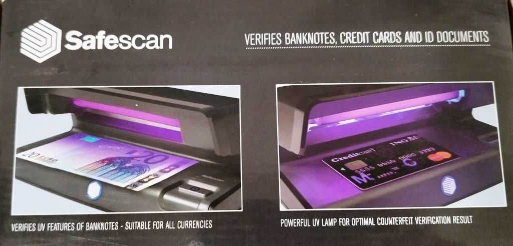 Detetor ultravioleta de notas Safescan 50