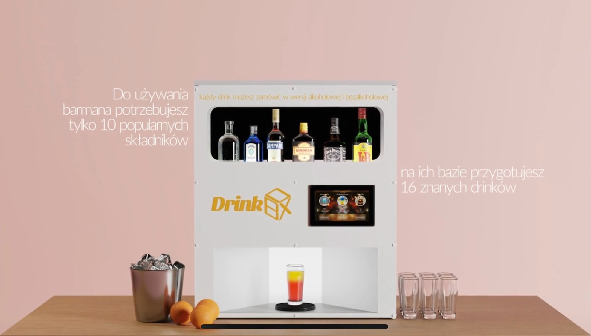 Automatyczny Barman drinkbox barmix