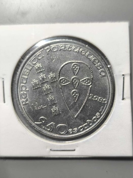 Moeda Comemorativa 250 Escudos – Batalha de Ourique (1989)