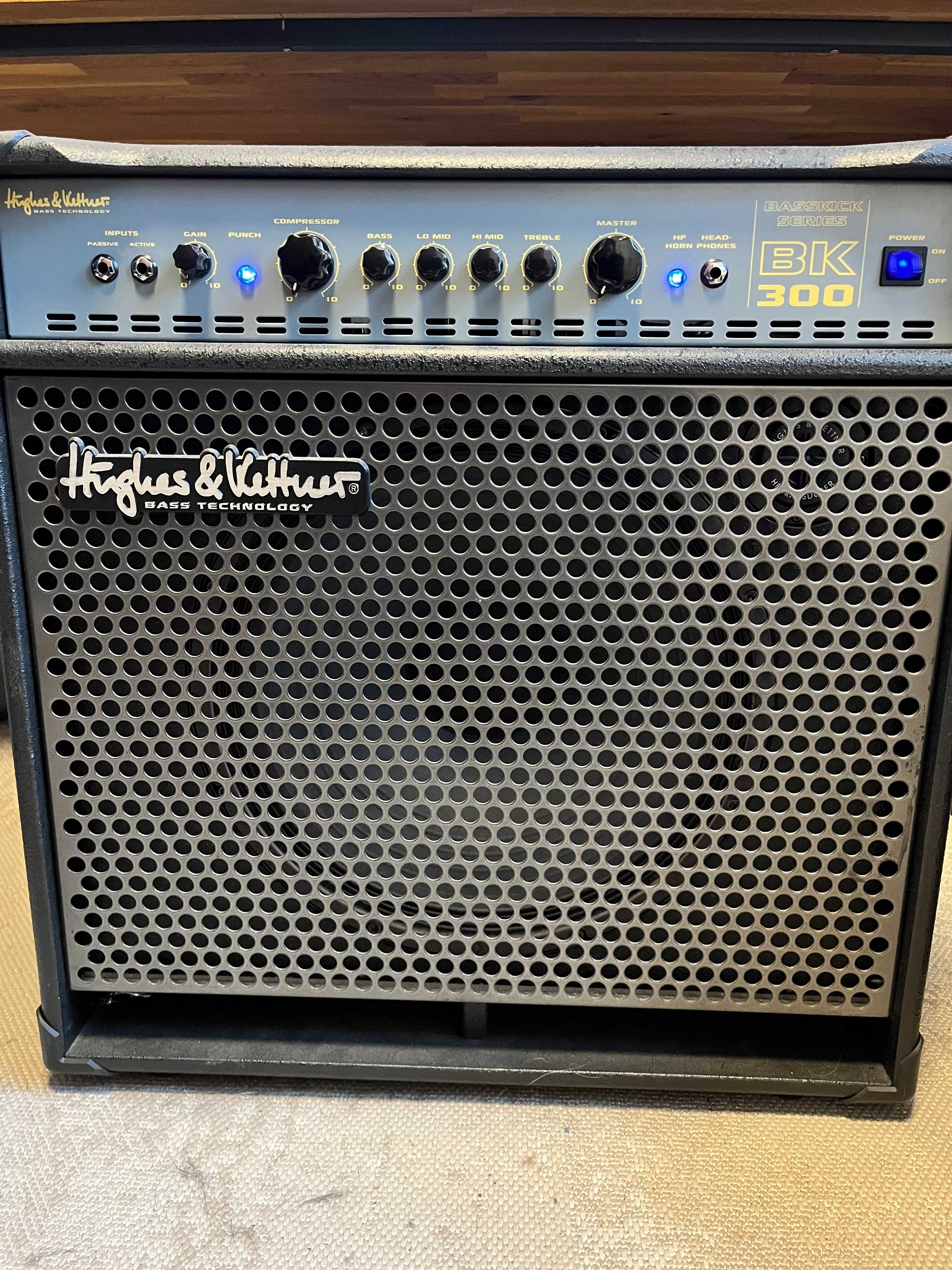 Combo basowe Hughess&Kettner BassKick 300, 300 Watt