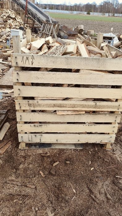 Zrzyny dębowe cięte suche