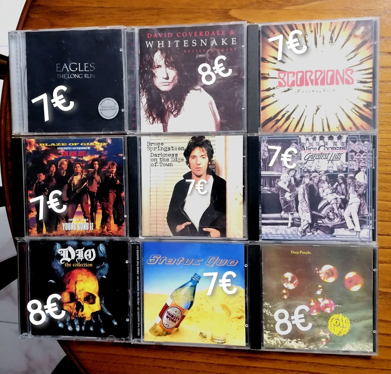 Cds Hard Rock/Heavy Metal - Oferta de Portes na compra de 2 ou mais