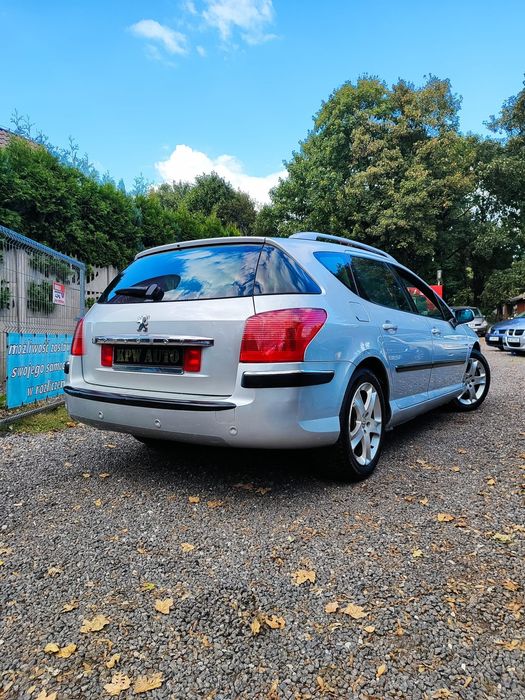 Peugeot 407 SW 2.0 LPG*Automat*Panorama*Xenon*Pół Skóra*Tempomat*Alu