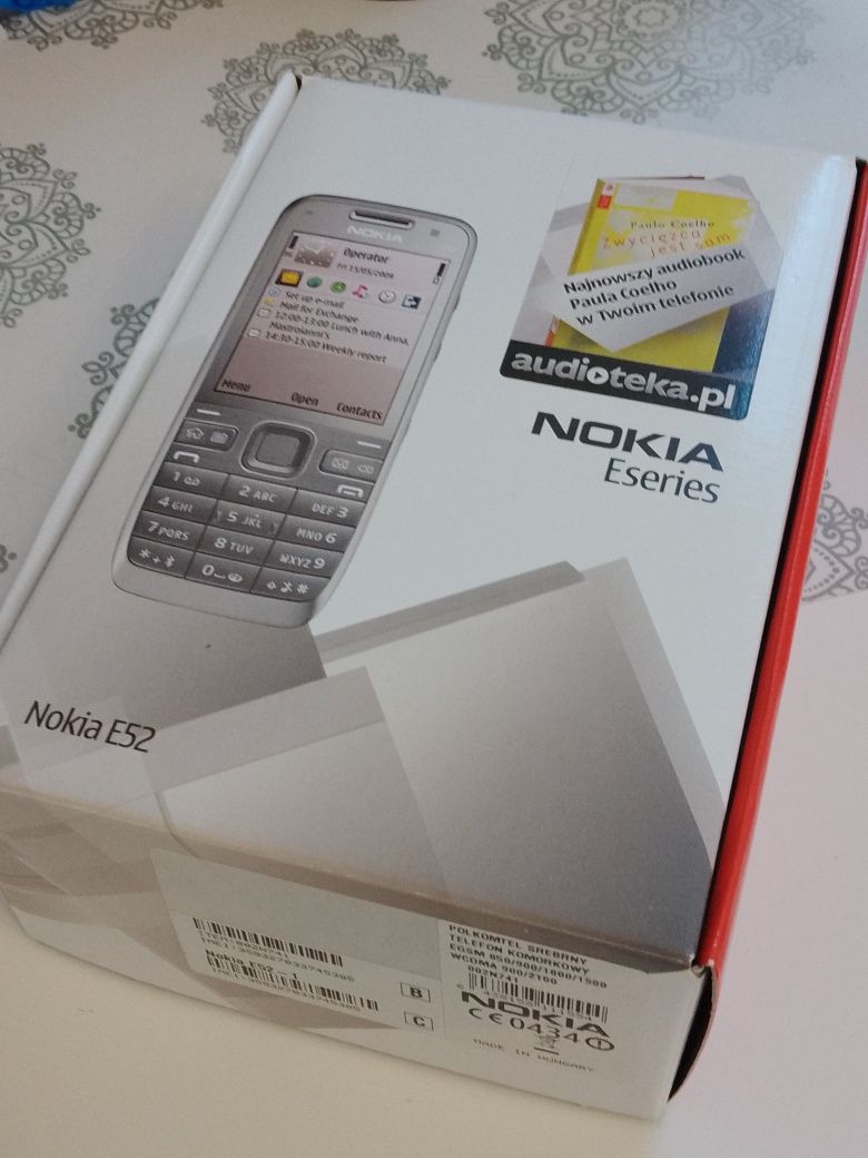 Fabrycznie Nowa NOKIA E52 /bez simlocka LIFE TIMER 00:00
