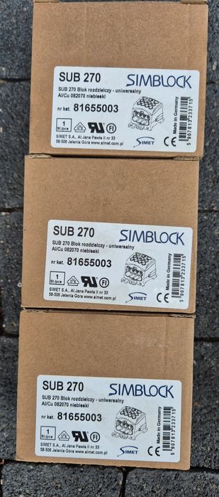 Blok rozdzielczy uniwersalny 6sz