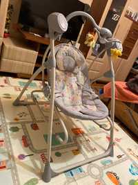 Дитяча колиска-гойдалка ( стільчик для годування ) Carrello Nanny 3в1