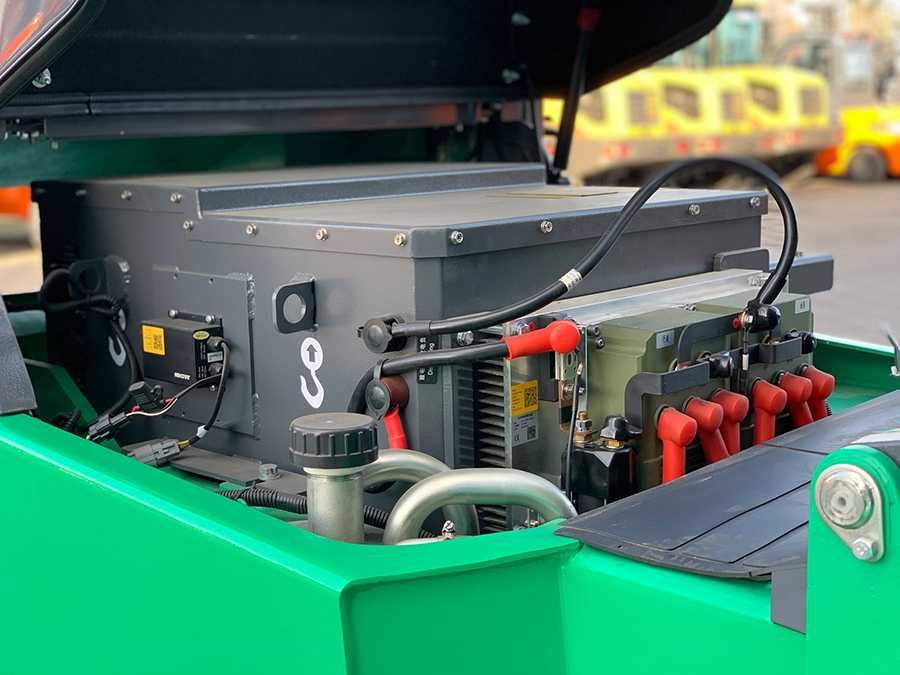 Wózek widłowy terenowy ELEKTRYCZNY Lonking LG35BT Terrain 2WD 3500 kg
