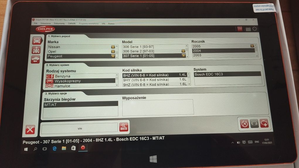 Tester Delphi 150+tablet