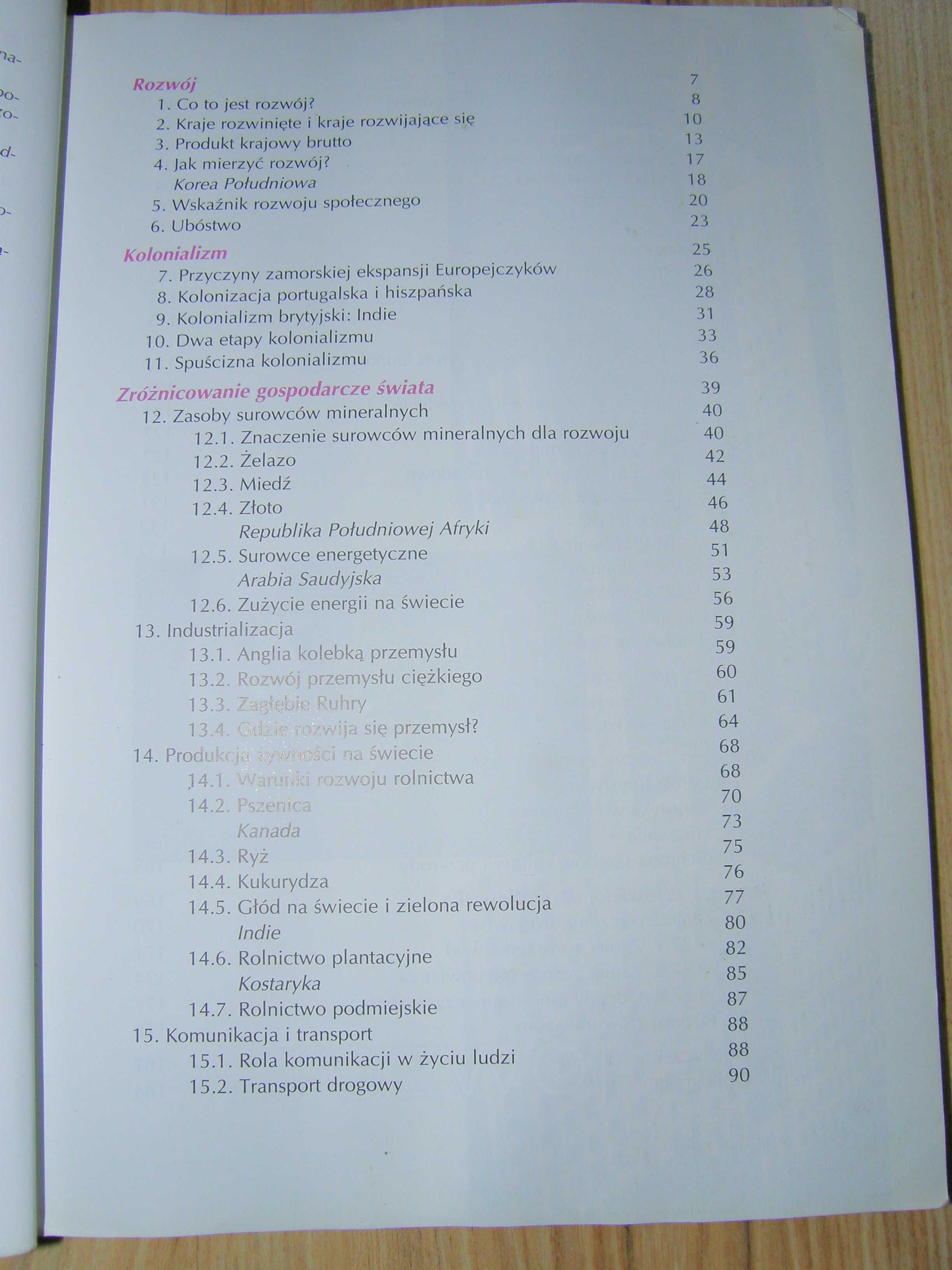 Geografia, podręcznik, moduł 3, gimnazjum, wydawnictwo Nowa Era.