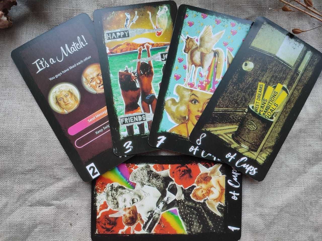 Гадальні карти круте таро badass tarot колода гадальних карт