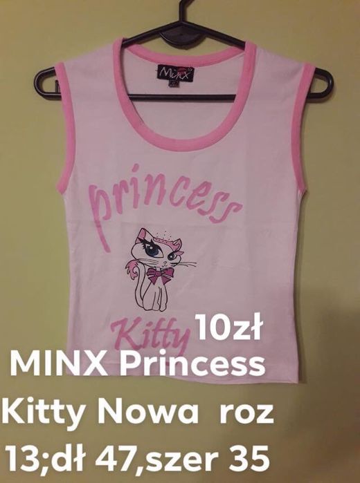 MINX Princess Kitty Nowa roz 13;dł 47,szer 35
