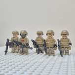 Zestaw figurek żołnierze wojsko swat  kompatybilnych z lego militaria