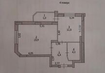 Продаж 1к квартири 42.3 кв. м на вул. Тролейбусна, Дружба.Тернопіль