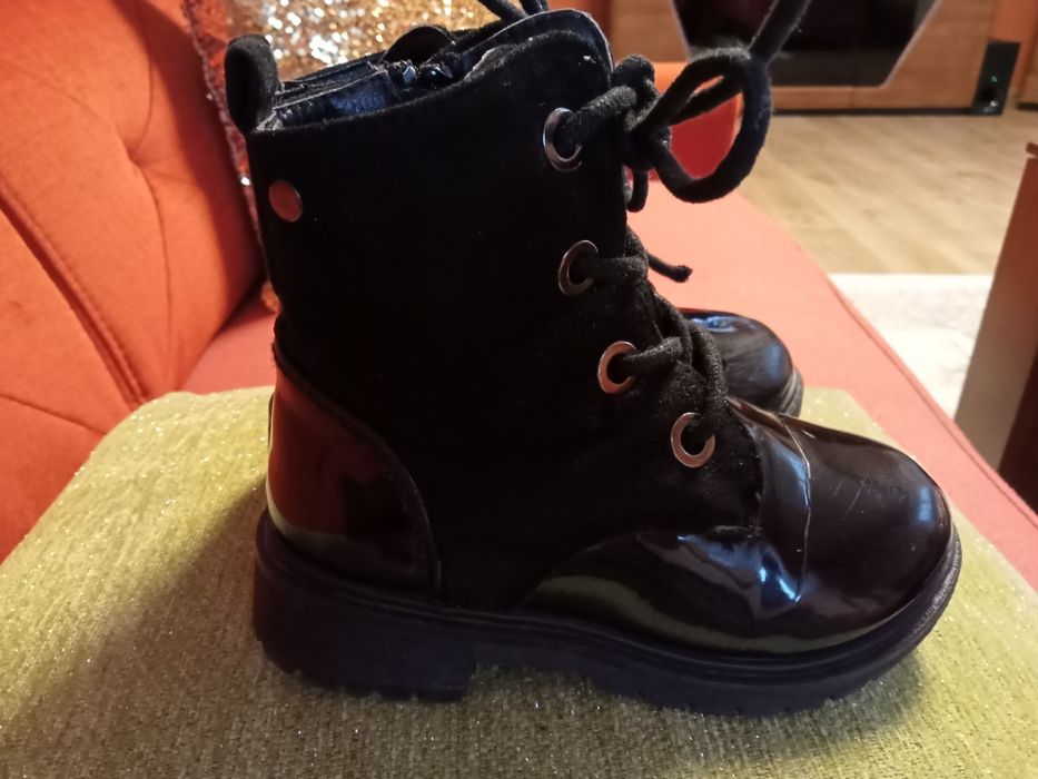 Trapery lakierkowe ocieplane