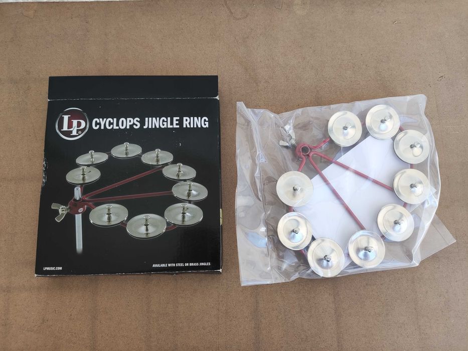 Latin Percussion LP191 Cyclops Jingle Ring NOVO
