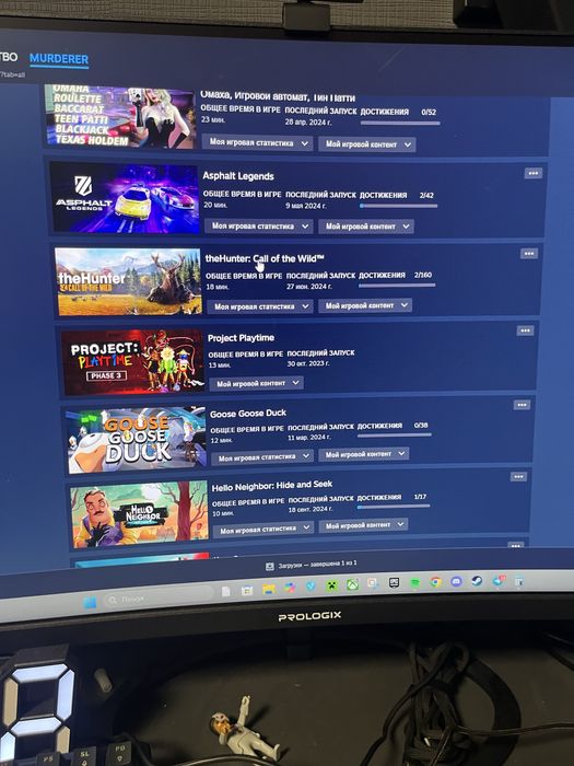 Стим акаунт с играми