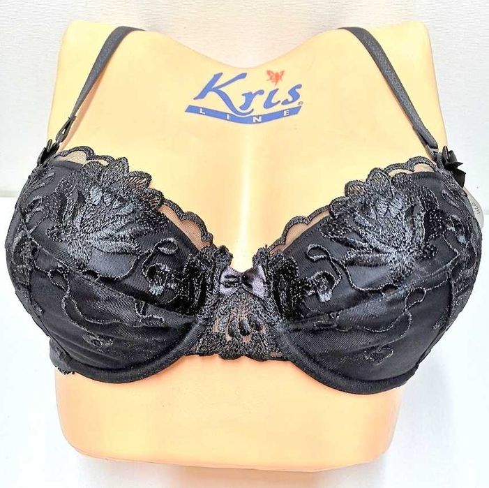 Biustonosz  BEATA pusz-up 70 D czarny