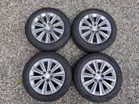 Alufelgi z opononami / koła 205/55 R16 Peugeot - stan bdb