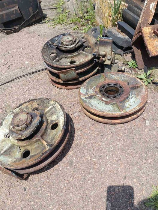 Блок полиспаста, шкив блок канатний автокрана кс