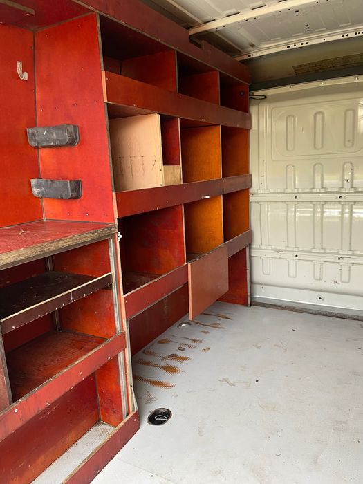 Regały zabudowa Peugeot Boxer