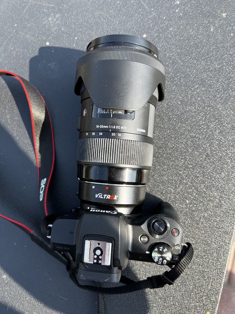 Canon m50 + Sigma Art 18-35+50mm 1.8+ canon 15-45