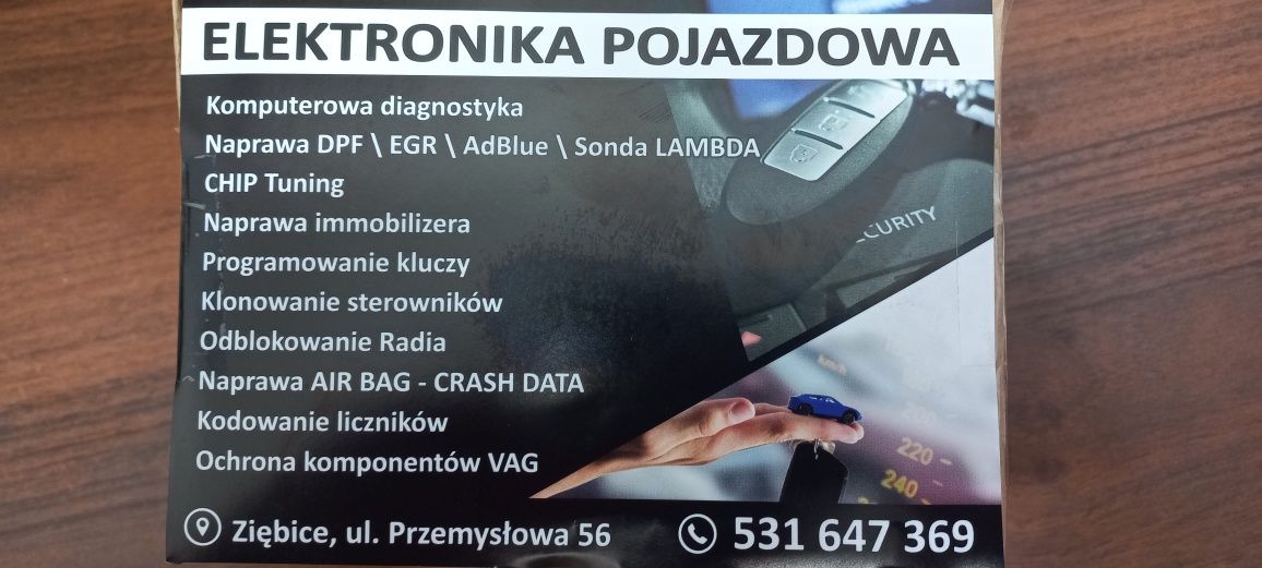 Naprwa immo.Adblue,egr,dpfKodowanie kluczyCrash Data reset.