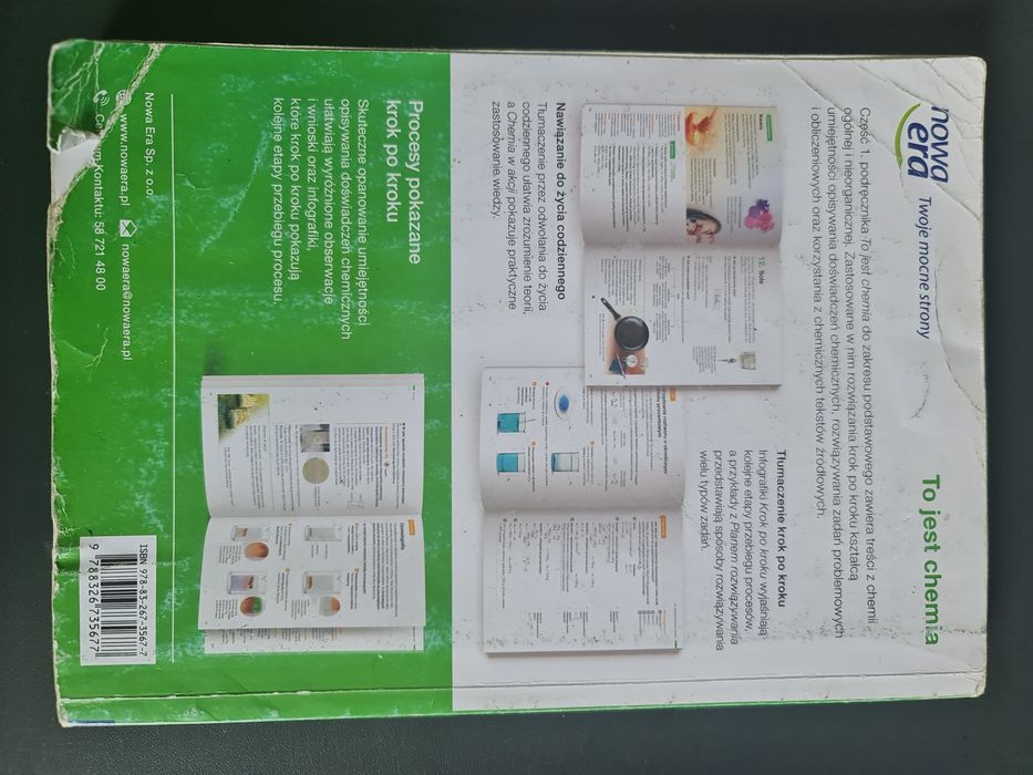 To jest chemia 1 zakres podstawowy Nowa Era