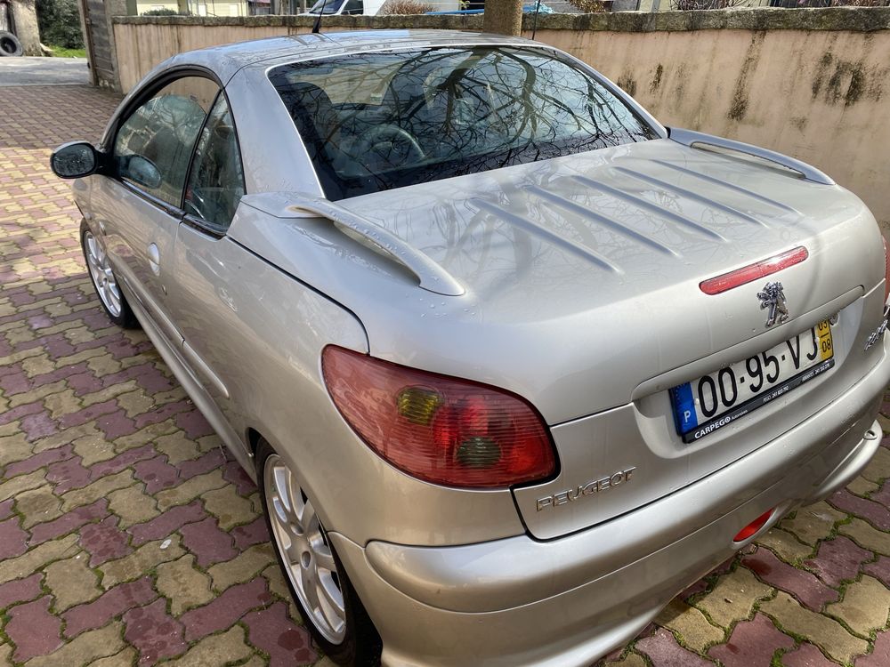 Peugeot 206 cc 1.6 roland garros