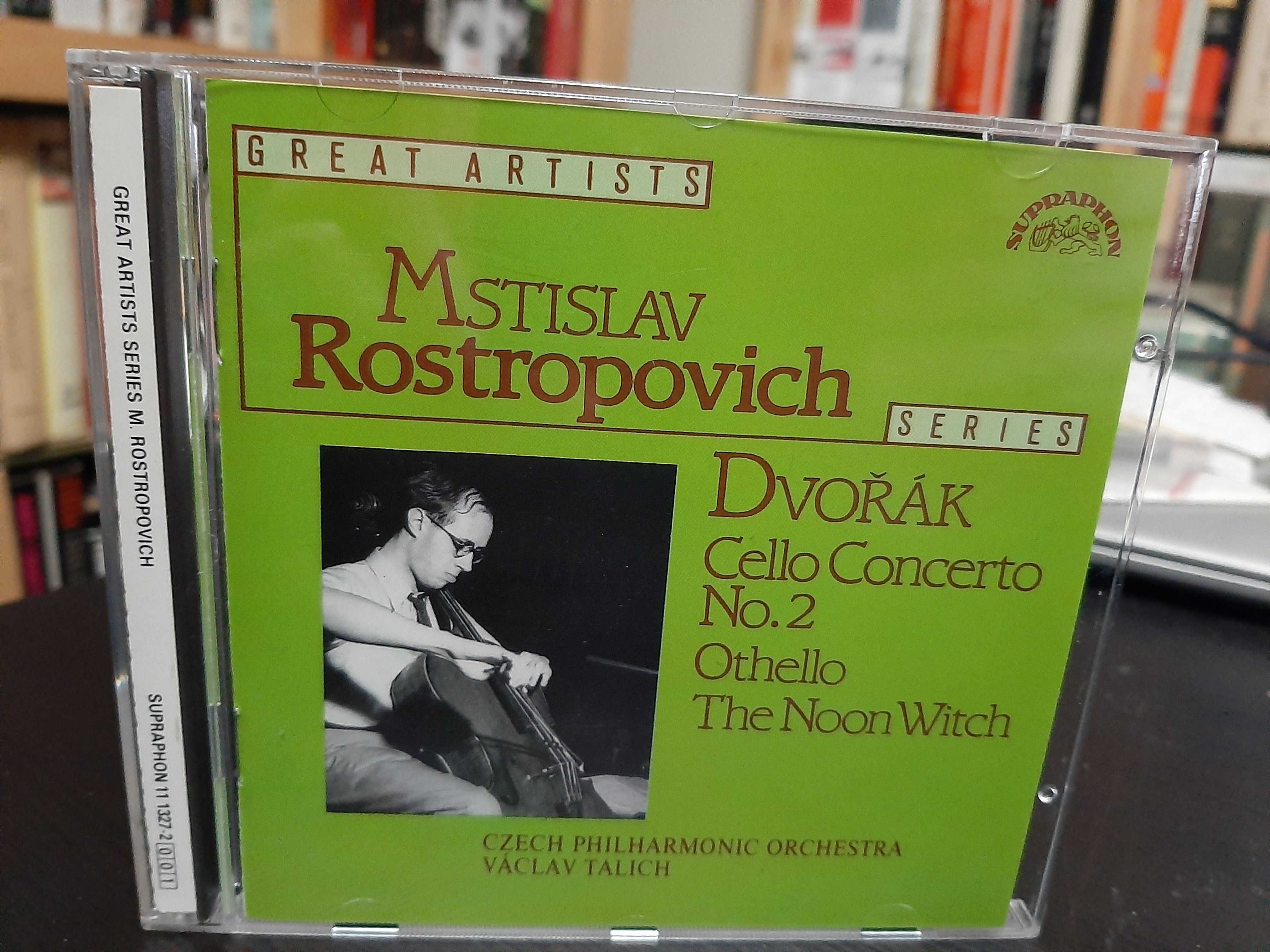 Dvorak - Cello Concerto Nº 2 - Mstislav Rostropovich, Václav Talich